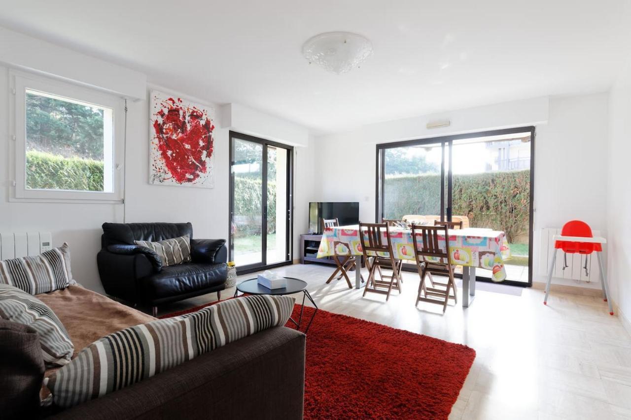 Charmant 3 Pieces Avec Jardin A 5Mn De La Plage Довиль Экстерьер фото
