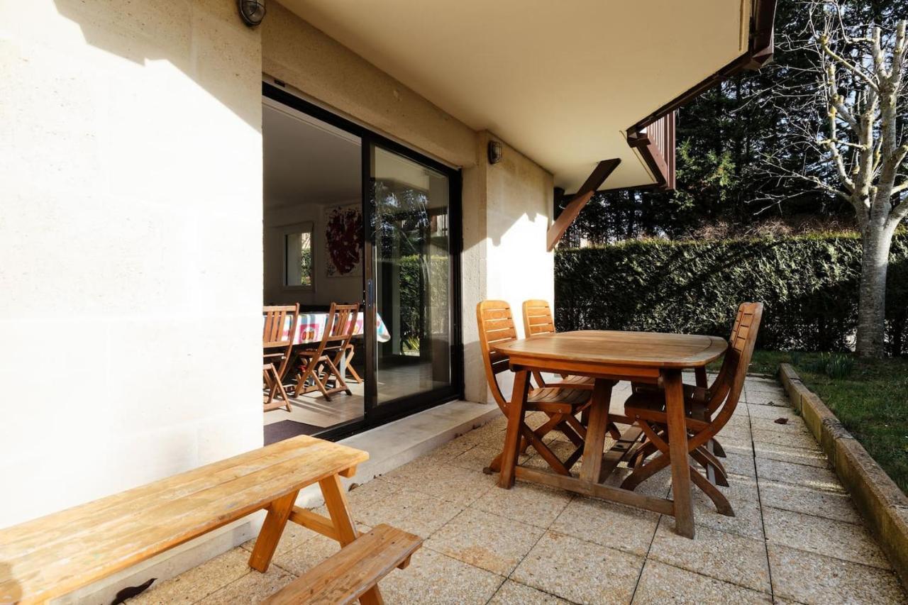 Charmant 3 Pieces Avec Jardin A 5Mn De La Plage Довиль Экстерьер фото